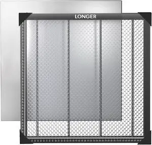 Longer Honeycomb Working Table Kit  Perfect for Engravers, Provides Quick Heat Dissipation and Desktop Protection, Compatible with Most Laser Engraving Machines, 17.32" x 17.32"