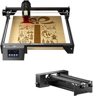 Longer RAY5 5W Laser Engraver & Laser Engraver Rotary Roller