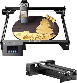 Longer RAY5 20W Laser Engraver & Laser Engraver Rotary Roller