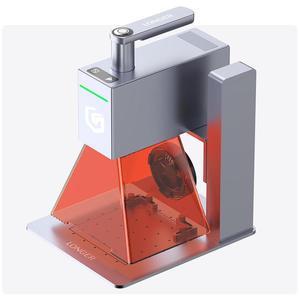 Longer Nano Portable Laser Engraving Machine -  6W Laser Output Power, 5000mm/s High Speed,0.05mm Precision, Suitable for Wood, Acrylic, Leather, Fabric, Metal, Ceramic, DIY Projects