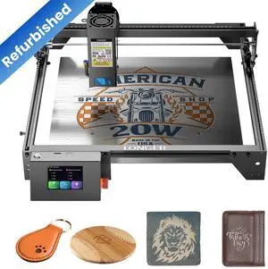 Longer RAY5 20W Laser Engraver, Barely used,  99% condition--Accessories complete, 130W Higher Accuracy Laser Engraver 20W Output Power,  APP Offline Control, DIY Engraver Tool for Metal/Glass/Wood