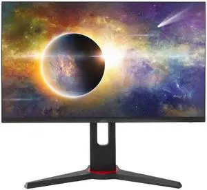 onn. 24" FHD 1080p 165hz 1ms FreeSync Gaming Monitor, includes 6ft DisplayPort and HDMI Cables