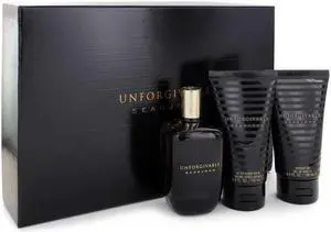 Unforgivable by Sean John Gift Set -- 4.2 oz Eau De Toilette Spray + 3.4 oz Shower Gel + 3.4 oz After Shave Balm for Men Unforgivable by Sean John Gift Set -- 4.2 oz Eau De Toilette Spray + 3.4 oz Shower Gel + 3.4 oz After Shave Balm for Men