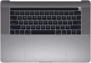 MacBook Pro A1990 2018 2019 Top Case Palmrest with Battery - Space Gray