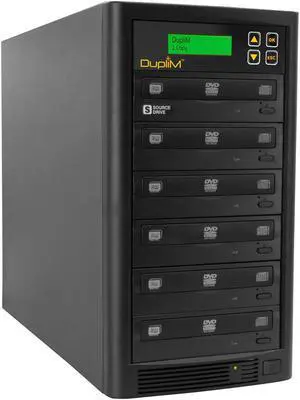 DupliM Inc 1:5 DVD CD Duplicator Stand-Alone Copy Tower Cloner