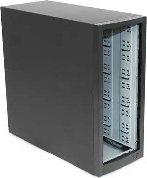 DupliM Inc External 9-Bay Duplicator Case Enclosure Tower for DVD CD Blu-ray HDD USB