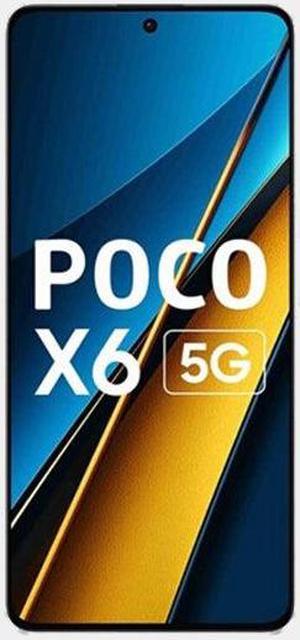 Xiaomi Poco X6 5G  4G LTE Global Unlocked 256GB  8GB GSM 667 64MP Triple Camera T mobile Mint Tello Global  Car Fast Car Dual Charger Bundle White Global ROM