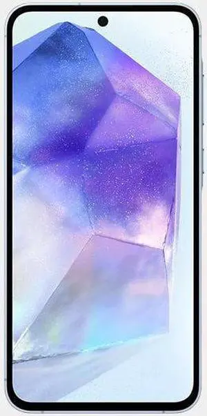 Samsung Galaxy A55 5G A556E Dual SIM 256GB ROM 8GB RAM GSM Unlocked  Awesome Ice blue