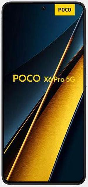 Xiaomi Poco X6 PRO 5G  4G LTE Global Unlocked 256GB  8GB GSM 667 64MP Triple Camera Tmobile Mint Tello Global  Car Fast Car Dual Charger Bundle Grey Global ROM