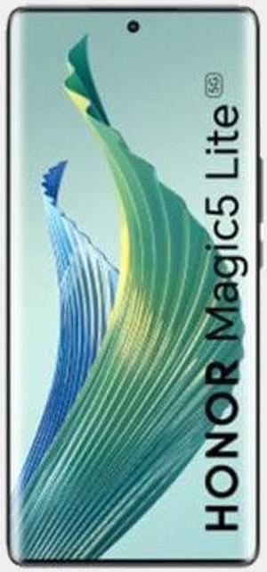 Honor Magic5 Lite DualSIM 256GB ROM  8GB RAM Only GSM  No CDMA Factory Unlocked 5G Smartphone  Silver