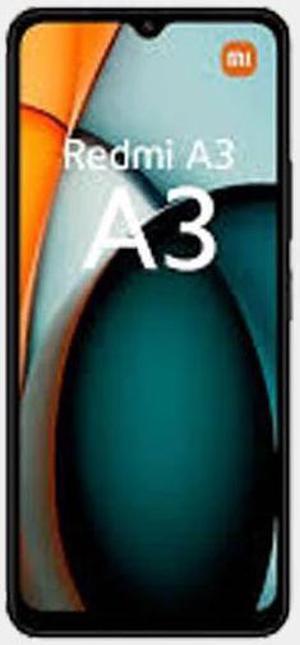 Xiaomi Redmi A3 4G 128GB ROM 4GB RAM Dual SIM GSM Unlocked - Black
