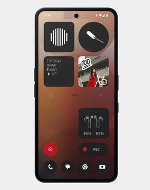 Nothing Phone 3a 5G Dual SIM 256GB ROM 12GB RAM GSM Unlocked - Black