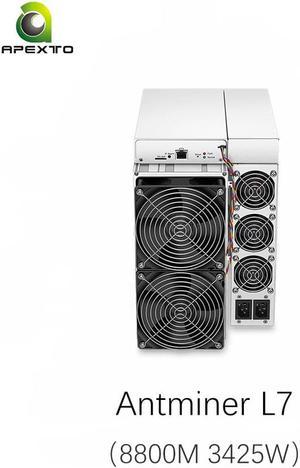 Brand New Antminer L7 8800M Litecoin Miner Doge Coin Mining Machine L7 9050M 9300M