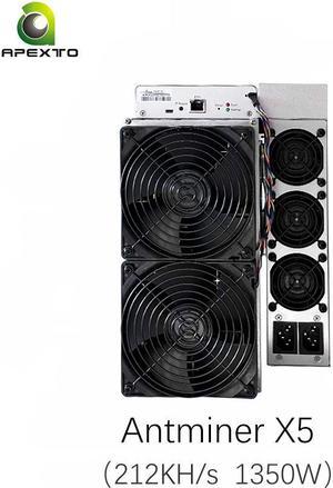 Bitmain Antminer X5 Asic XMR Miner RandomX Mining Algorithm Air-cooling Blockchain Equipment Crypto Hardware Sept. Batch