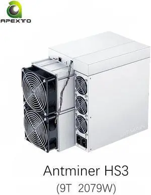 Spot Sell Antminer HS3 9Th/s 2079W HNS Mining Machine Bitmain Handshake algorithm Miner Antminer HS3 9T