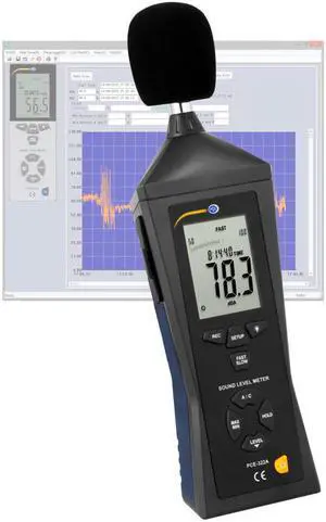 PCE-322A Digital Sound Level Meter, IEC 61672-1 Class II