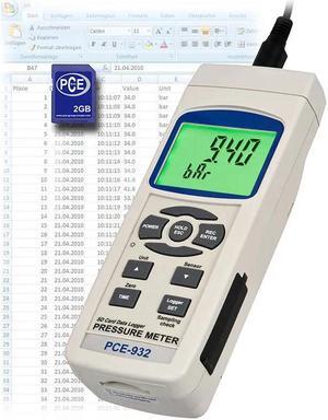 PCE-932 Pressure Meter, 0 to 400 bar