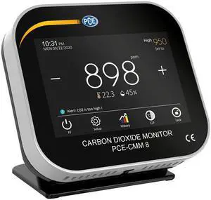 PCE-CMM 8 Digital CO2-Meter, 0 to 9999 ppm