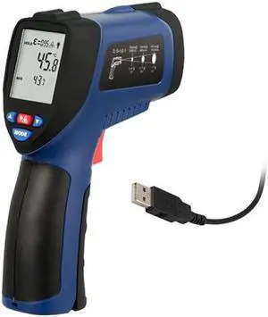 PCE-890U Digital Infrared Thermometer, with USB, -58 to 2102°F