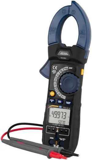 PCE-DC 50 Digital Multimeter Current Clamp, with Bluetooth
