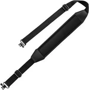 2 Point Sling with Swivels, Comfortable Neoprene Padded, Length Adjustable Shoulder Strap for Outdoors