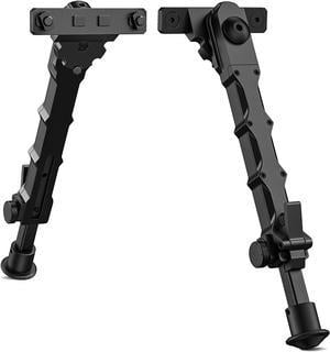 7.5-9 Inches Rifle Bipod Adjustable Compatible with M-Rail Bipod for Rifle for Outdoor, Range, Hunting and Shooting Bipod for M-Rails