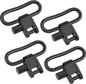 1-1.25 inches Sling Swivel, Quick Attach/Release Sling Swivels, Rifle Sling Clips with Heavy Duty Tri-Lock, 1/2 PCS