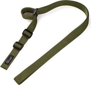 CVLIFE 2 Point Sling 1.25" Wide Tube Webbing with Fast Loop for Outdoor Sports
