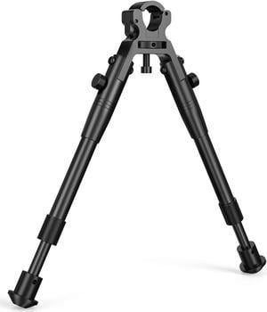 Clamp-on Bipod, Bipod for Rifle, Height from 8 - 10inch, Quick Release Design Barrel Size: 0.43 to 0.75 Inch