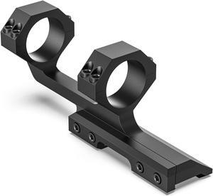 Cantilever Offset Scope Mount Dual Ring for Picatinny Rail | 1 inch or 30 mm Diameter