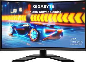 GIGABYTE G32QC A 32" 165Hz 2K QHD 1ms (MPRT), 93% DCI-P3, VESA HDR400, FreeSync