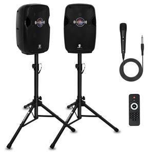 thumbnail image 2 of PRORECK Party 12 1000W 2-Way Powered PA Speaker System With Bluetooth/USB - 12" Active Speaker 2 of 13