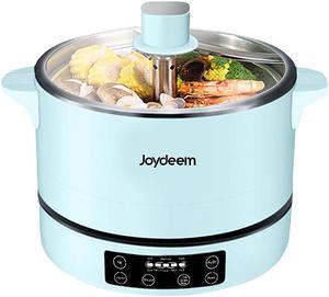 Joydeem Multifunctional Cooking Blender,High-Speed Countertop Blender JD-D16 with Stew Pot, Soybean Milk Maker, Hot and Cold, 9 One Touch Programs