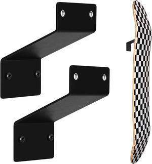 MIUONO Skateboard Wall Mount, Skateboard Deck Holder Wall Display Shelf