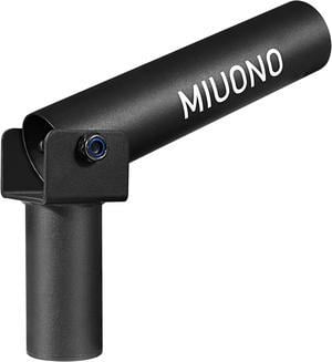 MIUONO Landmine Attachment for Barbell, T Bar Row Attachment Fit for 2" Olympic Bar, Full 360° Swivel for Back or Full-Body Workout Home Gym Equipment