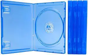 Funturbo PS4 Game Case, PS5 & PS4 Disc Empty Game Case Replacement for PS4 & PS5 (5 Pack)