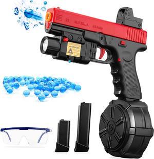 Gel Gun Blaster X2 Electric Gel Ball Blaster Highly Assembled Toy Gun for Outdoor Activities Games Water Beads Guns for Kids Age 12