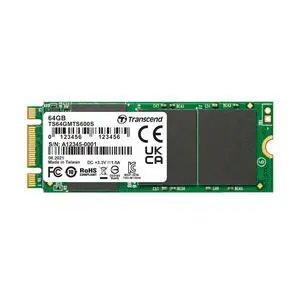 Transcend 64GB SATA III 6Gb/s MTS600S 60 mm M.2 SSD 600S Solid State Drive TS64GMTS600S Transcend 64GB SATA III 6Gb/s MTS600S 60 mm M.2 SSD 600S Solid State Drive TS64GMTS600S