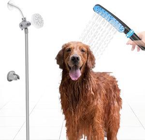 4 in 1 Dog Bath Brush Pro for Dog Washing, Scrubbing, Massaging