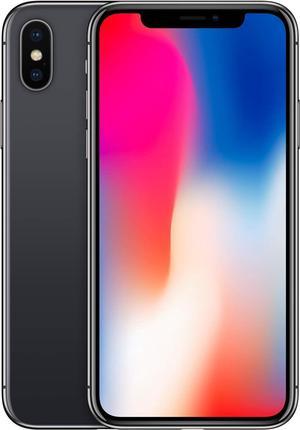 Refurbished Apple iPhone X 64GB Fully Unlocked Space Gray  Grade A