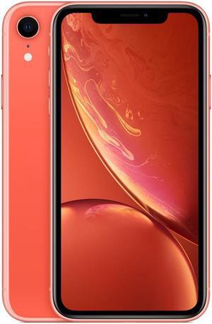 Apple iPhone XR 128GB Fully Unlocked Coral Very Good - Grade A-