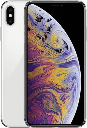 Apple iPhone XS Max 512GB Fully Unlocked Silver Very Good - Grade A-