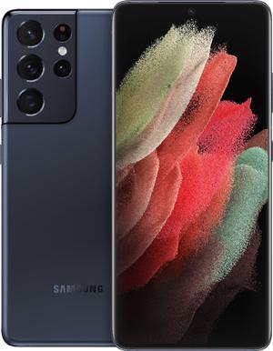 Refurbished Samsung Galaxy S21 Ultra 256GB Fully Unlocked Navy Blue  Grade A