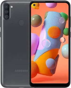 Samsung Galaxy A11 32GB Fully Unlocked Black - Refurbished Very Good