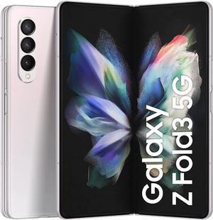 Refurbished Samsung Galaxy Z Fold 3 256GB Fully Unlocked Phantom Silver  Grade A