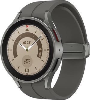 Samsung Galaxy Watch5 PRO 45MM LTE Fully Unlocked Gray Titanium - Refurbished Very Good