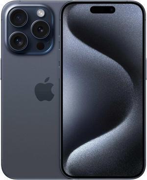 Apple iPhone 15 PRO 128GB Fully Unlocked Blue Titanium - Refurbished Very Good