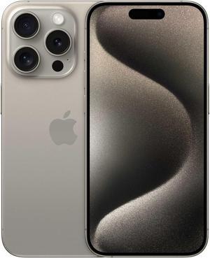Refurbished Apple iPhone 15 PRO MAX 256GB Fully Unlocked Natural Titanium  Grade A