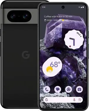Google Pixel 8 256GB Fully Unlocked Obsidian-Grade A