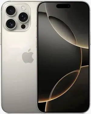 Apple iPhone 16 Pro Max 1TB Fully Unlocked, Natural Titanium-Refurbished Very Good
